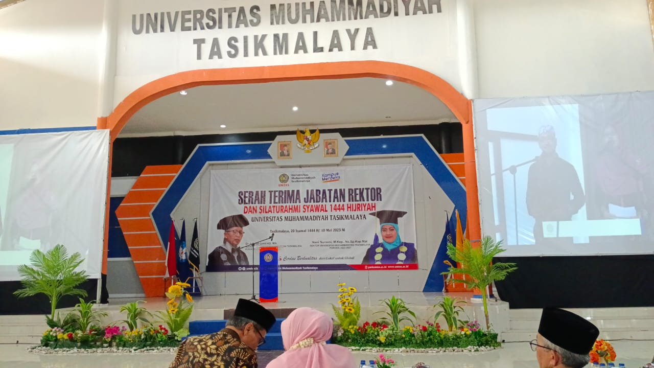 Serah Terima Jabatan Rektor Universitas Muhammadiyah Tasikmalaya